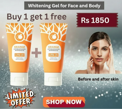 Orange Exfoliating Gel – Buy 1 Get 1 Free (Limited Offer!)